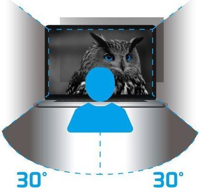 Actual product image Genesis Filtr Natec OWL 27" prywatyzujący (NFP-2118) (27", 16 : 9)