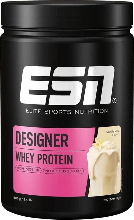Actual product image ESN Designer Whey Protein (Vanilla, Milk, 30 pcs., 908 g)