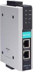 Immagine prodotto Moxa NPORT IA-5150I - Server di dispositivi RS-232422485 a 1 porta con 2 porte 10/100BaseT(X)