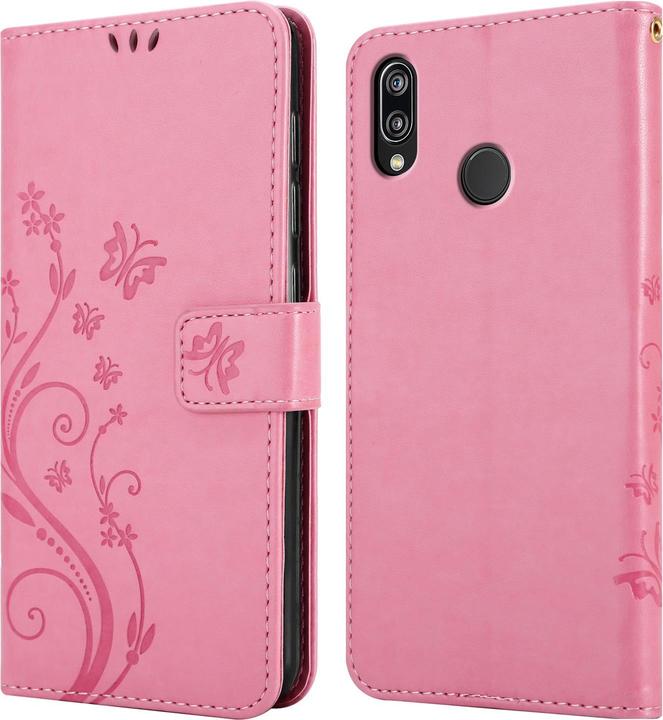 Image du produit Cadorabo Housse Flower Book (Huawei Nova 3E)
