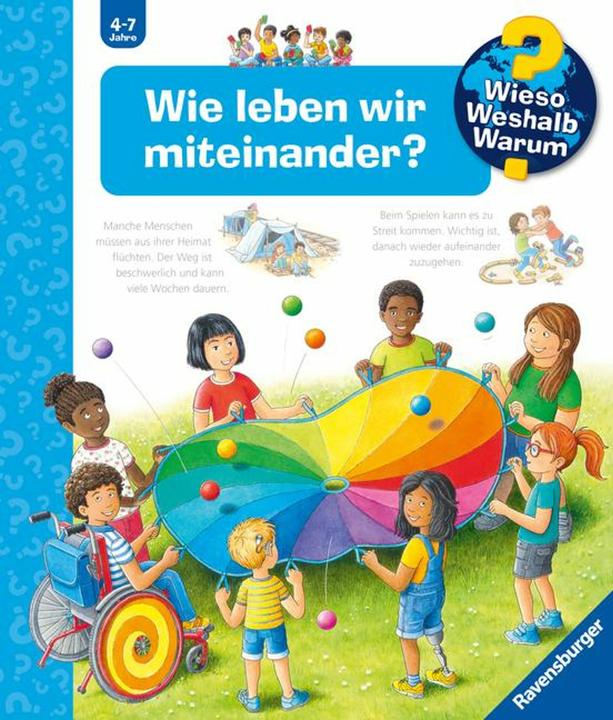 Immagine prodotto Ravensburger Wieso? Weshalb? Warum?, Band 44: Wie leben wir miteinander? (Tedesco, Patricia Uomo, Markus Humbach, 2024)