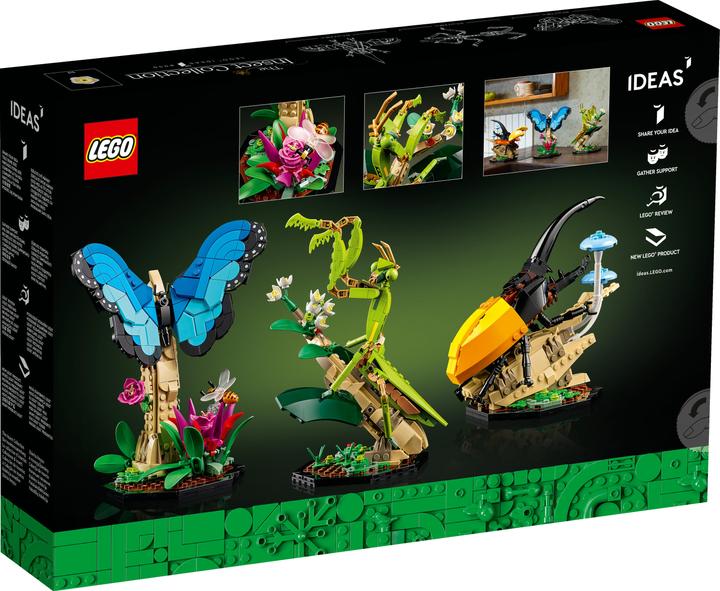 Immagine prodotto LEGO Idee La collezione di insetti (21342, LEGO Ideas)