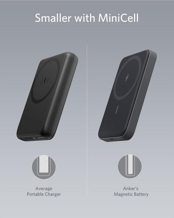 Image du produit Anker 622 Batterie magnétique (MagGo) (5000 mAh, 7.50 W, 18.50 Wh)