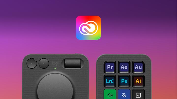 Produktbild Logitech Mx Creative Console (Ohne Tastaturlayout, Kabelgebunden)