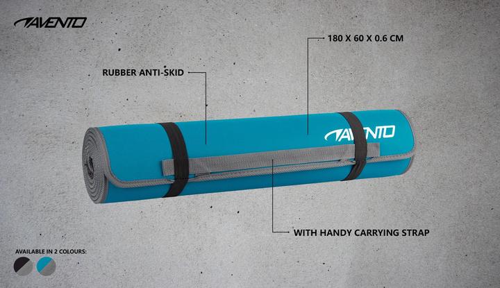 Actual product image NIDJAM Gym mat AVENTO 42MC 180x60x0,6cm (6 mm)
