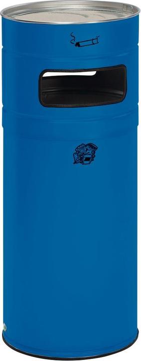 Produktbild VAR Ascher Abfallsammler H 100 enzianblau (104 l)