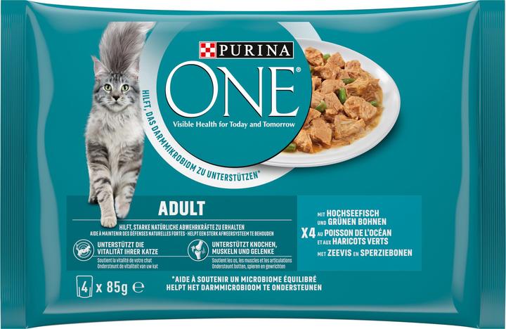 Image du produit Purina ONE Poissons (Adulte, 4 pcs, 85 g)