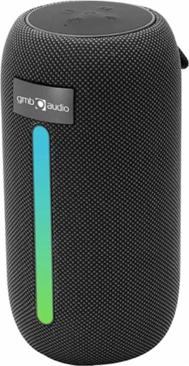 Gembird Enceintes filaires Enceinte portable||Noir|Portable/Sans fil|Bluetooth|SPK-BT-LED-07 (4 h, Fonctionnement sur batterie)