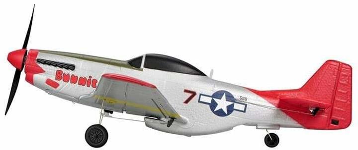 Image du produit Top-RC Warbird Mini P51D 450 mm, Rouge, RTF (Oiseau de guerre)