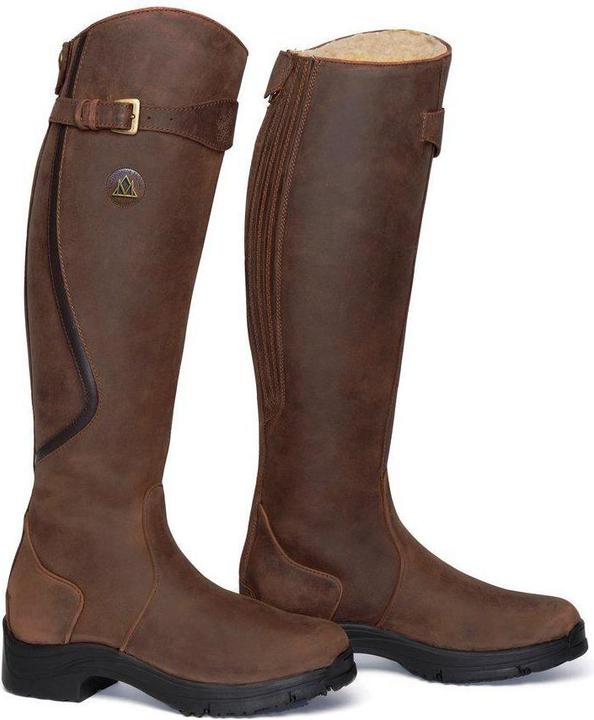 Produktbild Mountain Horse damenreitstiefel aus leder snowy river regular regular (40)