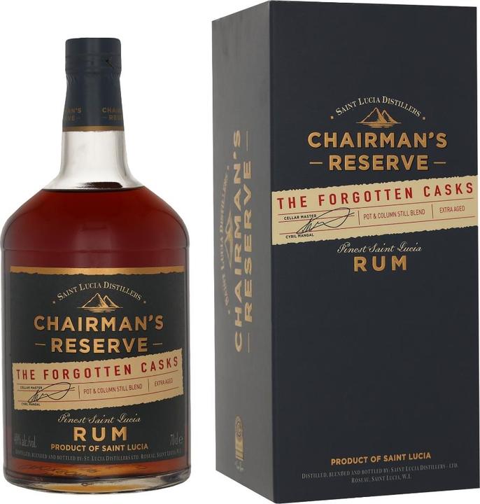 Actual product image St. Lucia Distillers St. Lucia Rum Chairman's Reserve 'The Forgotten Casks (1 x 70 cl)