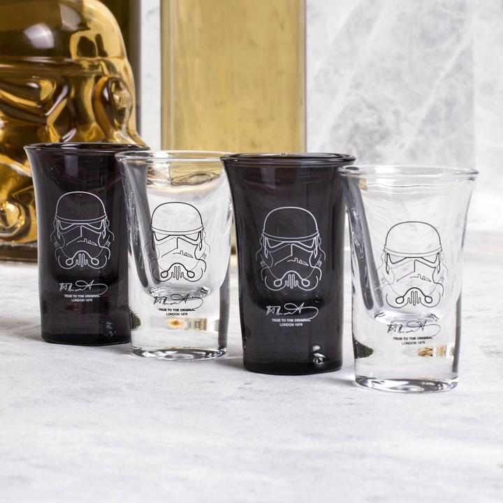 Actual product image Original Stormtrooper Shot Gläser (4er Set) (0.30 dl, 4 x, Shot glass)