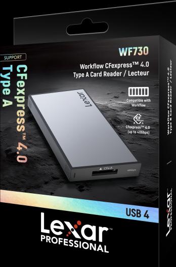 Actual product image Lexar PRO Workflow SD/microSD Reader (USB 3.2)