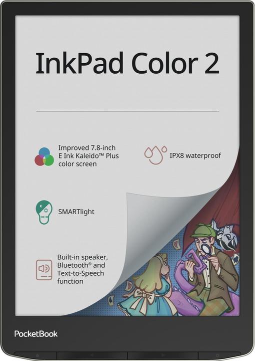 PocketBook InkPad Color 2 (7.80", 32 GB, Luna Argento)