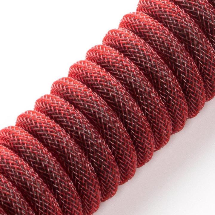 Actual product image CableMod Pro Coiled Keyboard Cable USB-C to USB Type A, Republic (1.50 m, USB 2.0)