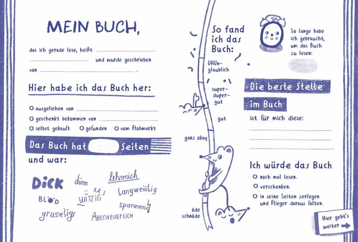 Actual product image Das Buch-Buch - Steckbriefe für deine Lieblingsbücher – witzige Foto-Challenges – alle möglichen (German, Jana Schell, 2023)