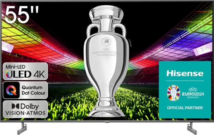 Image du produit Hisense 55U6KQ (55", U7QF, QLED, DHU, 2023)