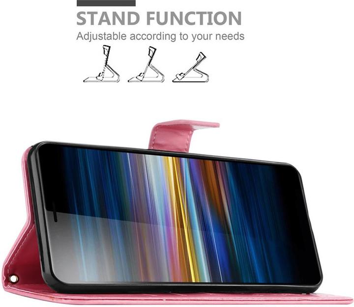 Image du produit Cadorabo Couverture du livre de fleurs (Sony Xperia L3)