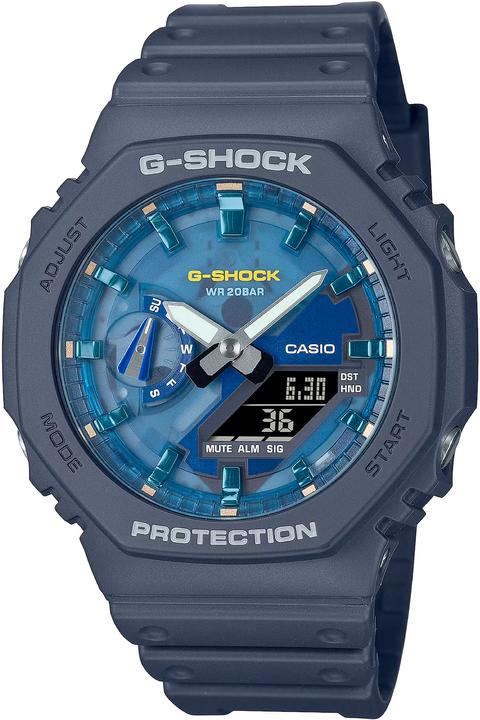 Produktbild Casio GA-2100AS-2AER Herrenuhr G-Shock Classic 45mm 20ATM (Analoguhr)