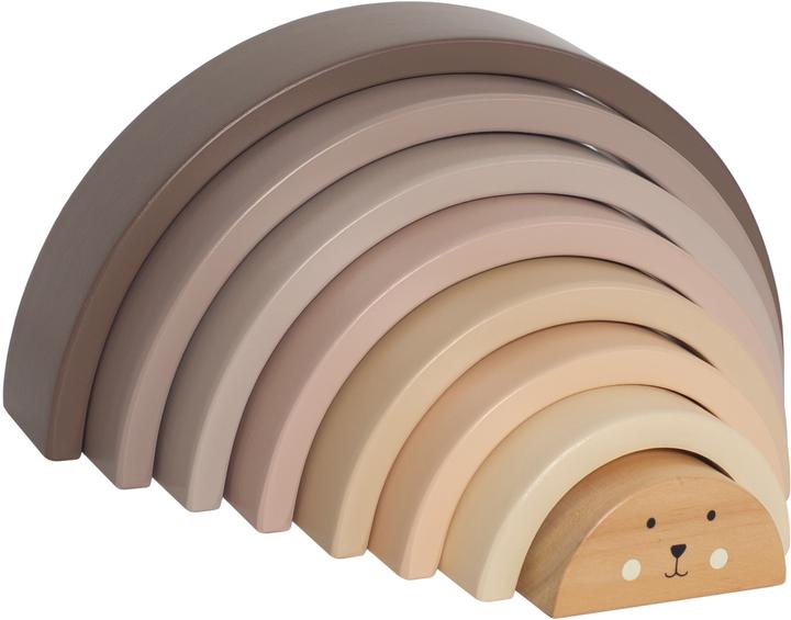 Actual product image Jabadabado JABADABAD Stacking Game Rainbow W7223