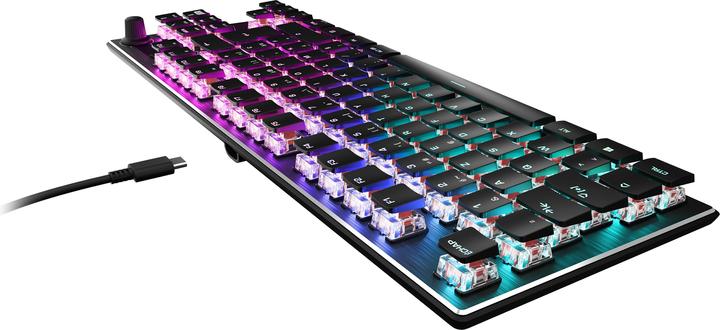 Produktbild Turtle Beach Vulcan TKL AIMO Gaming-Tastatur, Red Switch (DE, Kabelgebunden)