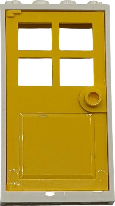 Produktbild LEGO Dachsteine und Türen - gelb - 16 Teile - neu (LEGO Zubehör)