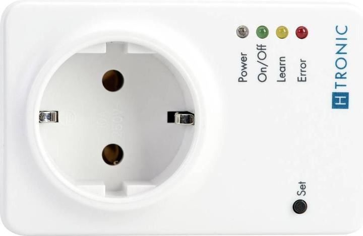 Immagine prodotto H-Tronic Ricevitore a 1 canale con presa radiocontrollata tipo HT1EPP