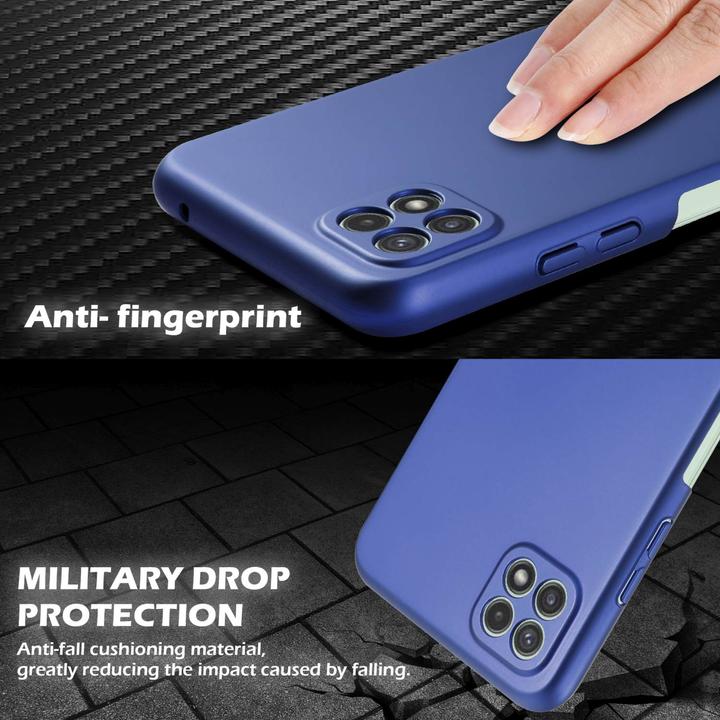 Produktbild Cadorabo HC Matt Metall Hülle (Samsung Galaxy A22 5G)