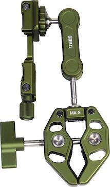 Image du produit Sirui MA-G Crap Clamp avec Magic Arm et support pour smartphone Vert