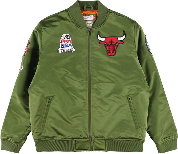 Immagine prodotto Mitchell & Ness NBA Flight Satin - Chicago Bulls Bomberja - 125971 (L)