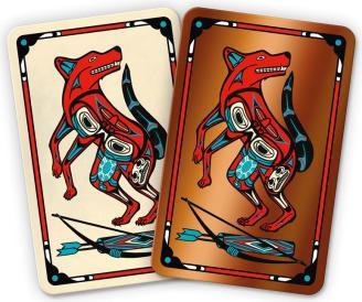 Actual product image HG008 - Coyote - Card game, for 3-6 players, from 10 years (DE Edition) (German)