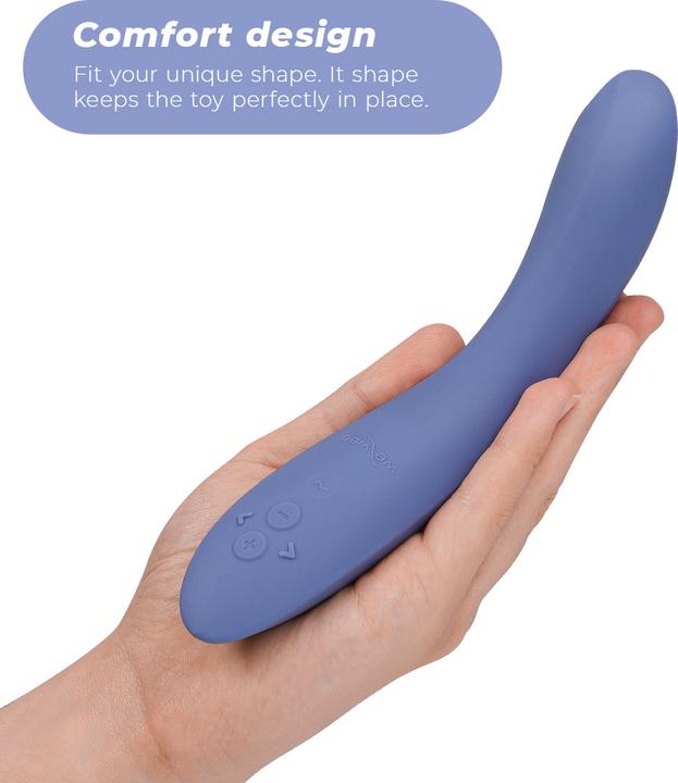 Actual product image We-Vibe Rave 2 G-Spot Vibrator Blue