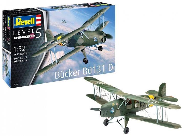 Produktbild Revell Bücker Bü131 Jungmann