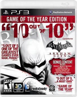 Produktbild WB Warner Bros Batman: Arkham City: Game of the Year Englisch PlayStation 3 (PS3, EN)