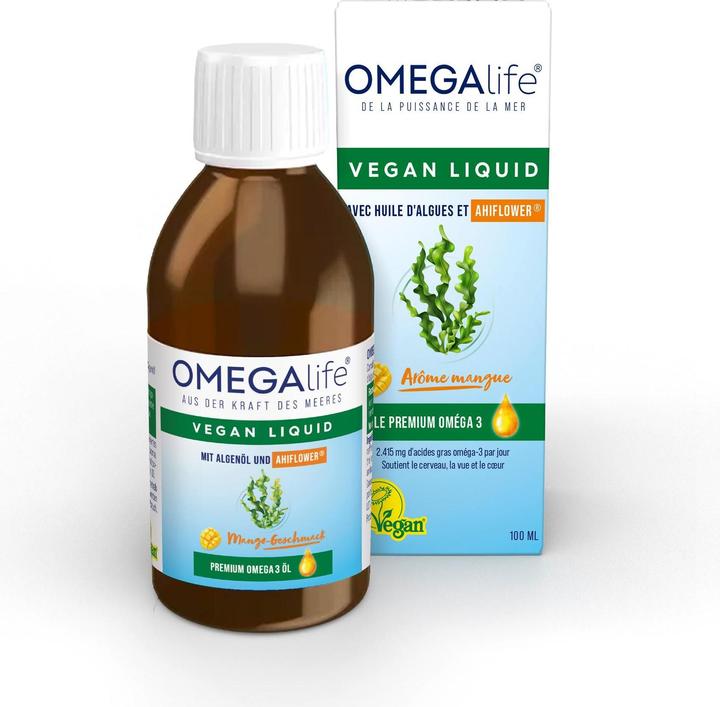 Actual product image Omega-Life Vegan Liquid (1 Piece, Liquid, 186 g)