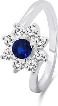Produktbild Brilio Silver - Beautiful silver ring with zircons RI053WB - Circuit: 58 mm (58)