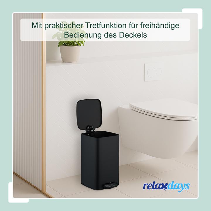 Immagine prodotto Relaxdays Secchio per rifiuti (8 l)