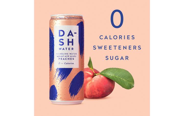 Image du produit Dash Water Peaches (12 x 33 cl)