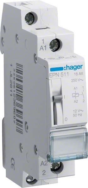 Actual product image Hager Remote switch EPN511 1S 12V