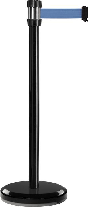 Actual product image Rs Pro Versenkbarer Absperrposten Stahl schwarz Sicherheits-Absperrung