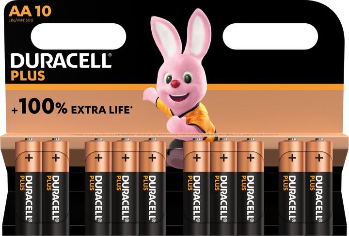 Actual product image Duracell Plus New (10 pcs., AA, 1150 mAh)