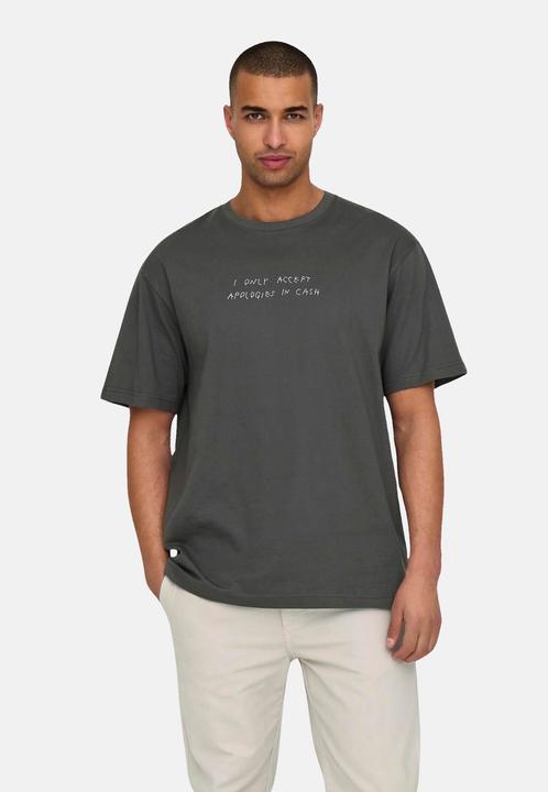 Produktbild Only & Sons Onsaaron Life Rlx Ss Tee (L)