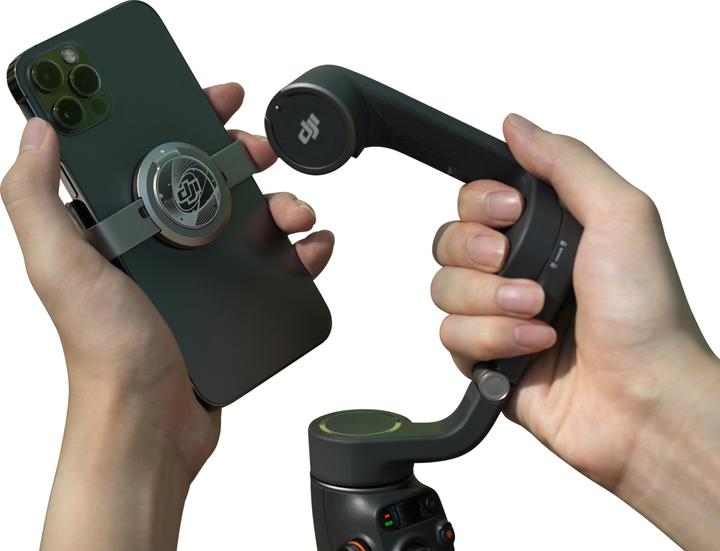 Actual product image DJI OM Magnetic Phone Clamp 3 (Gimbal power supply)