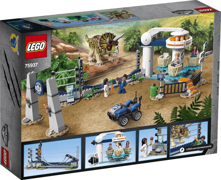 Actual product image LEGO Triceratops riots (75937, LEGO Jurassic World)