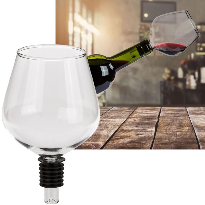 Image du produit Out of the blue Embout pour bouteille de vin avec joint en silicone (Bouchon de vin)