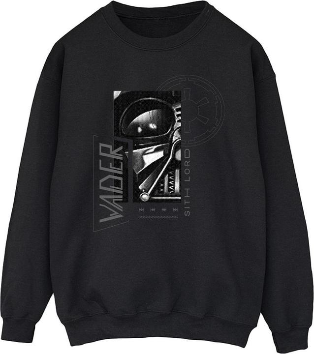 Actual product image Star Wars Mens Obi-Wan Kenobi Sith SciFi Collage Cotton Sweatshirt (XL)