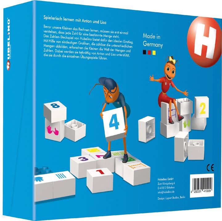 Produktbild Hubelino Zahlen lernen (Französisch, Englisch, Italienisch, Deutsch)