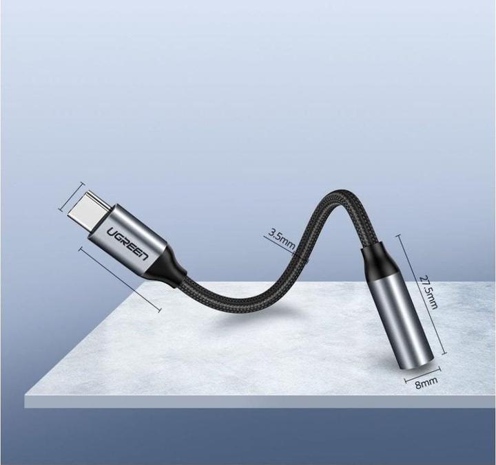 Actual product image Ugreen USB-C to 3.5mm Jack Adapter (USB Type C, 3.5mm socket)