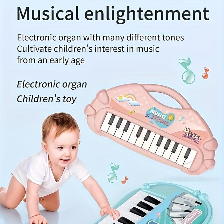 Produktbild Activity Board Elektronisches Spielzeugklavier, Hand Piano Electronic Keyboard, Musikalisches Spielzeug, Pretend