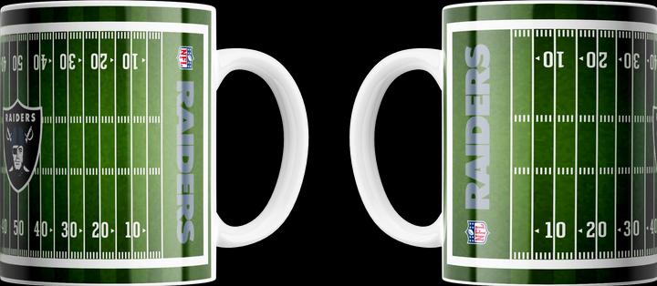 NFL Las Vegas Raiders Jumbo-Tasse „Field“ (450 ml, 1 x)